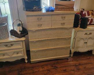 Dresser and nightstands