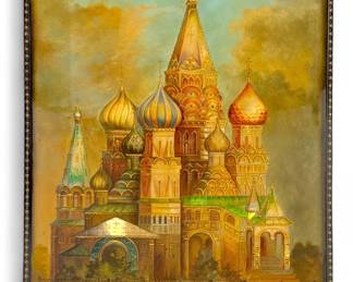 Michail Tugarinow Fedoskino Russian Lacquer Box