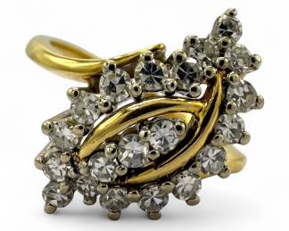 Diamond & 14K Gold Cocktail Ring