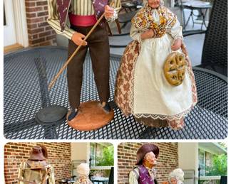 Santons de Provence French Figurines , 10 and 12 inches. $60 each