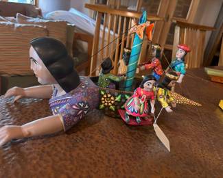 Signed Mexican Artwork by Augustin Cruz Prudencio