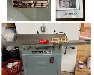 Delta DJ15 Jointer
SN 92D26562 115V