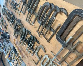 Tools 14 C Clamps Multiple Sizes
