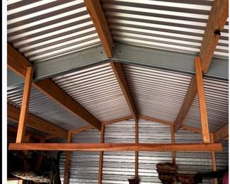 Inside Storage Shed
