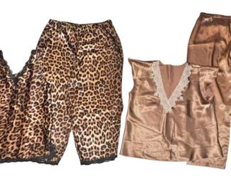 2 Silky Pajama Sets
