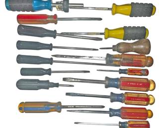 Screwdrivers from Craftsman, Stanley