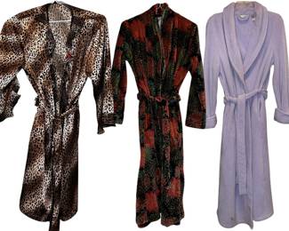 3 Womens Robes