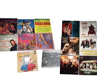 Selection of LatinJazz LPs