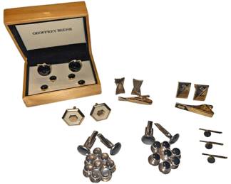 CufflinksStudsTie Bars from Geoffrey