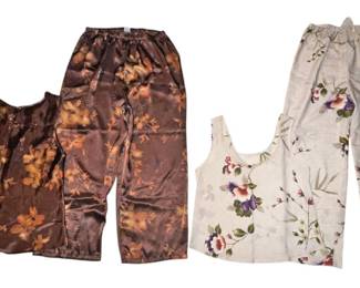 Silky Print Sleep Sets
