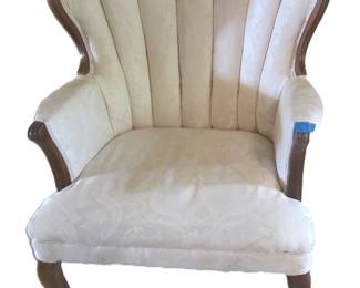 Newer channel back wing chair