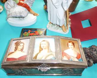 Antique Russian .875 Silver Box