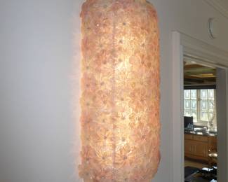 Stunning Pair of Large Murano Sconces