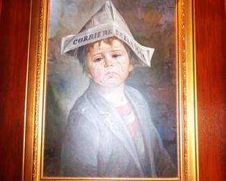 "Paolo" Original Oil on Canvas by Giovanni Bragolin