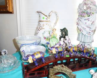 See the Large Herend Rothschild Washing Pitcher