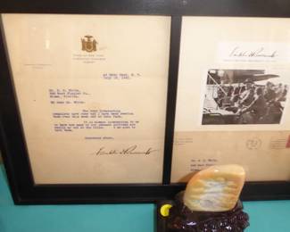 Presidential autograph (FDR)