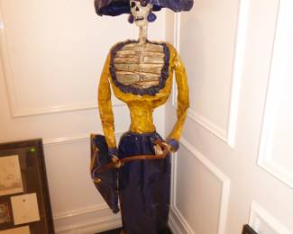 Elegant Lady in Papier Mache'