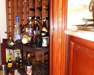 My closet was not this well equipped. Alas.