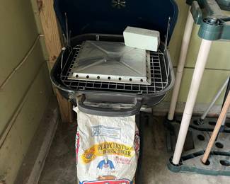 New charcoal grill
