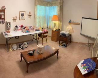 Wide view of one bedroom ready to shop!!