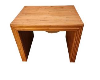 Split Reed Side Table
