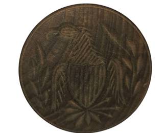 American Eagle Antique Butter Print Stamp