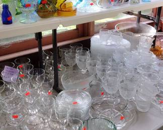 Color glass, Hoosier Glass, Indiana Glass