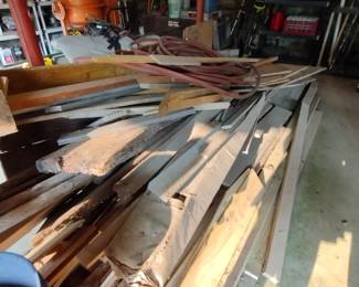 Reclaimed  wood + New Lumber 