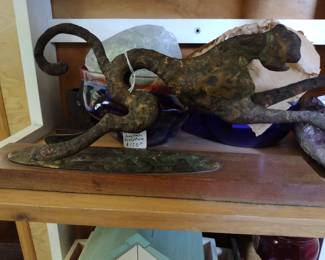 Bill Lett signed sculpture 