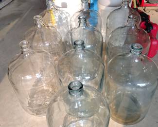 10 five gallon carboys