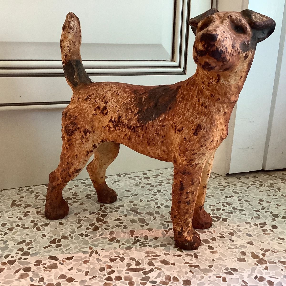 Authentic Hubley Cast Iron Terrier