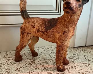 Authentic Hubley Cast Iron Terrier