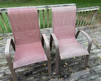 Patio chairs