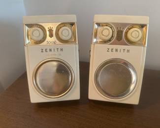 Vintage Zenith radios 