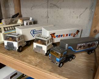 Tonka trucks.....
