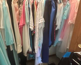 Women's clothing and shoes.....
