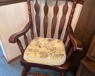 (2) rocking chairs...