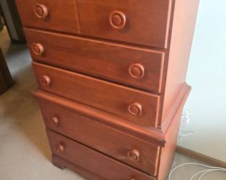 Solid wood dresser