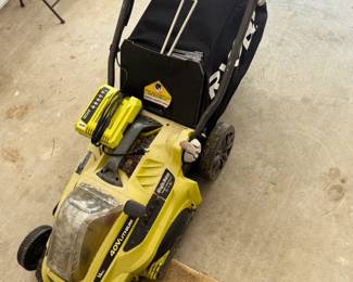 40v Ryobi Lawnmower