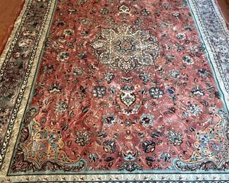 Red Patterned Carpet 9' x 12'