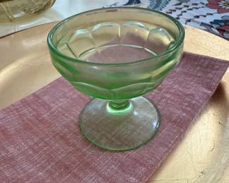 Uranium glass