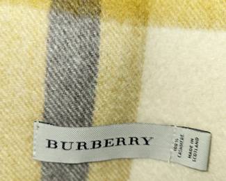 BURBERRY SCARF