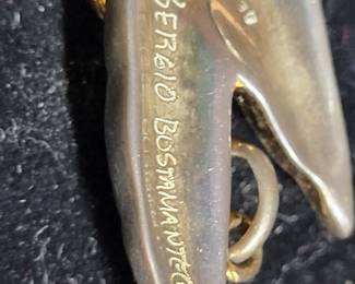 SERGIO BOSTAMANT STERLING PIN