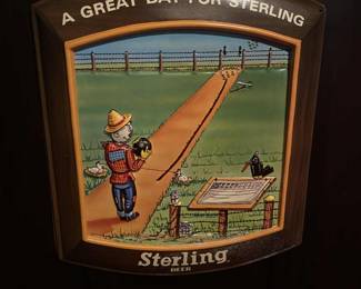 BEER / BOWLING SIGN