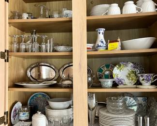 dishes, china
