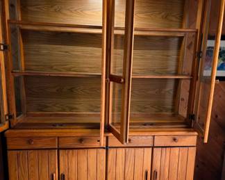 Oak Hutch