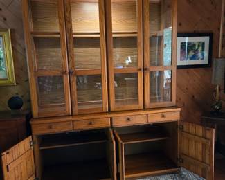 Oak Hutch