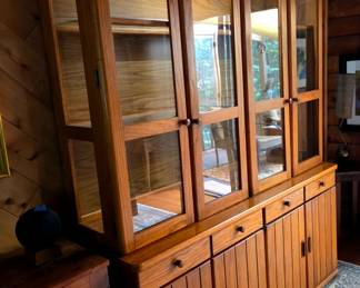 Oak Hutch