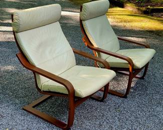 IKEA POÄNG chairs