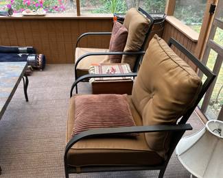Outdoor patio chairs 